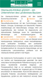Mobile Screenshot of oberlausitz-kliniken.de
